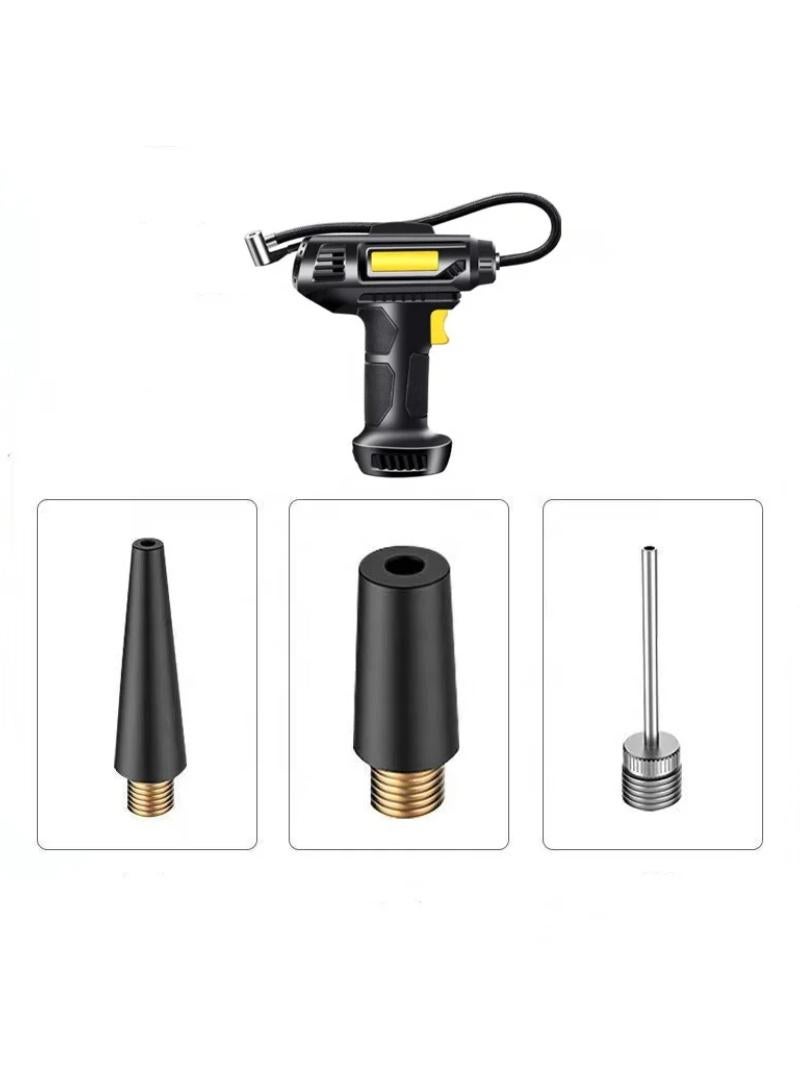 Digital Cordless Car Air Pump Rechargeable Small Car Air Compressor Wireless Handheld Portable Car Tire Inflator-1 - Image 5