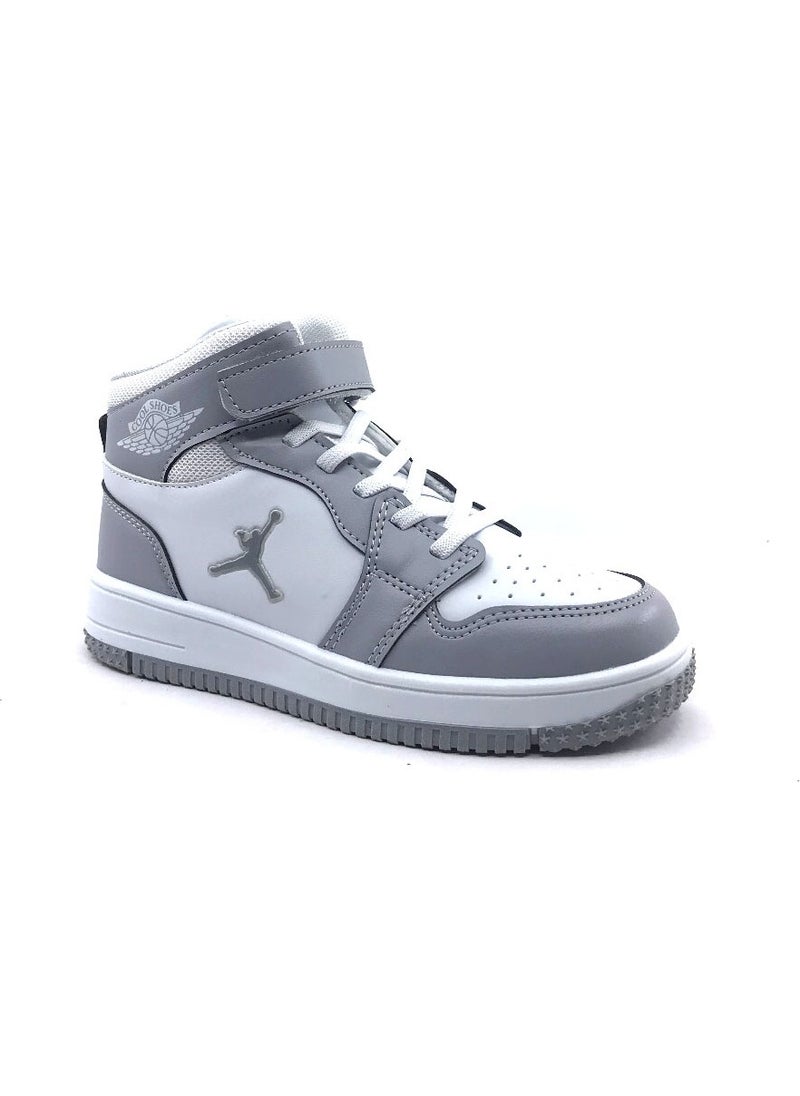 Cool - Haykat Gray Kids Long Casual Sneaker Sports Shoes - Image 1