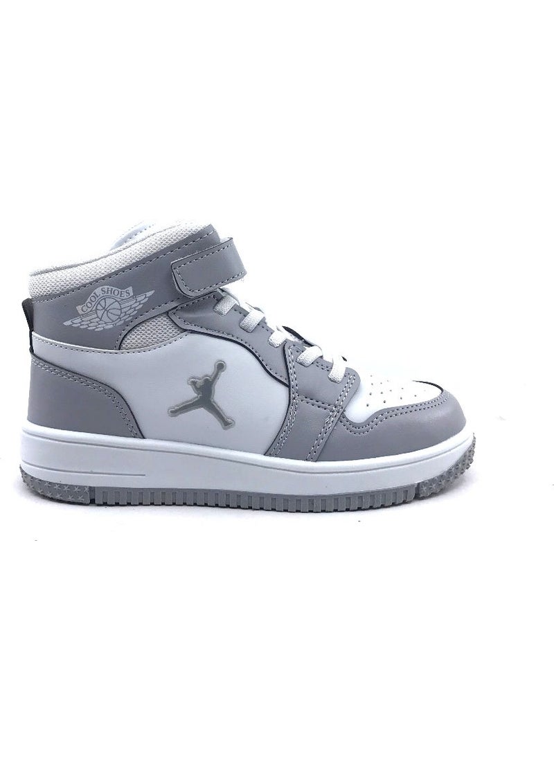 Cool - Haykat Gray Kids Long Casual Sneaker Sports Shoes - Image 1