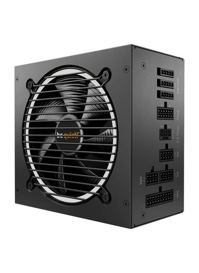 be quiet! - Pure Power 12 M Fully Modular Power Supply, 750W Power, 80 Plus Gold Efficiency, 120mm Fan, 2x Strong 12V-Rails, Active PFC, LLC + SR + DC/DC Technology, Black | BN343 - Image 1