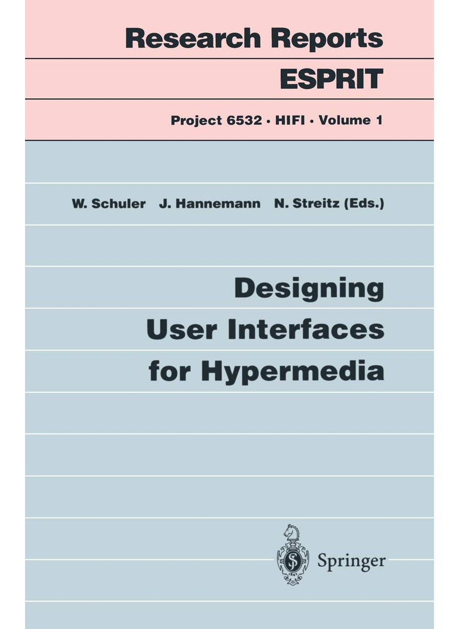 Designing User Interfaces for Hypermedia 