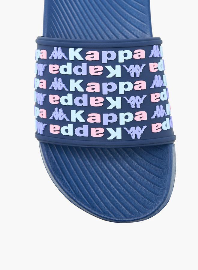 Kappa Girls Logo Embossed Slides - Image 3