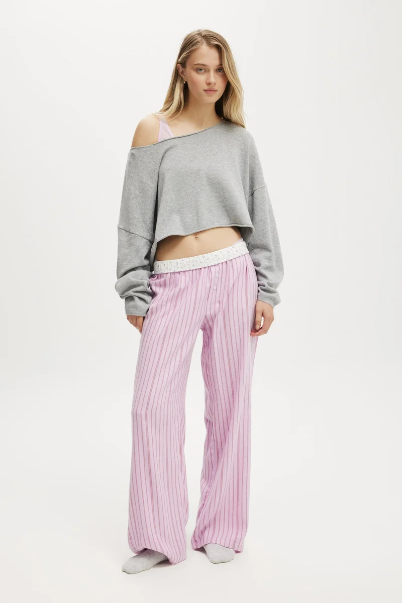 Cotton On  OFF THE SHOULDER CROPPED KNIT TOP for Women | Best Price UAE