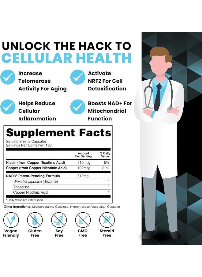 HPN - Supplements Nad3 Nad+ Booster - Image 1