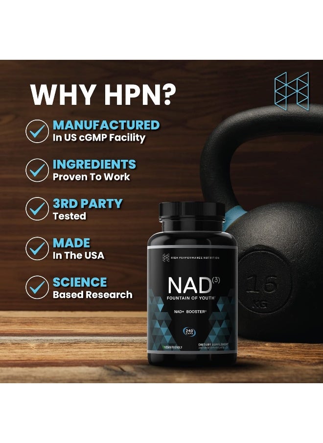HPN - Supplements Nad3 Nad+ Booster - Image 1