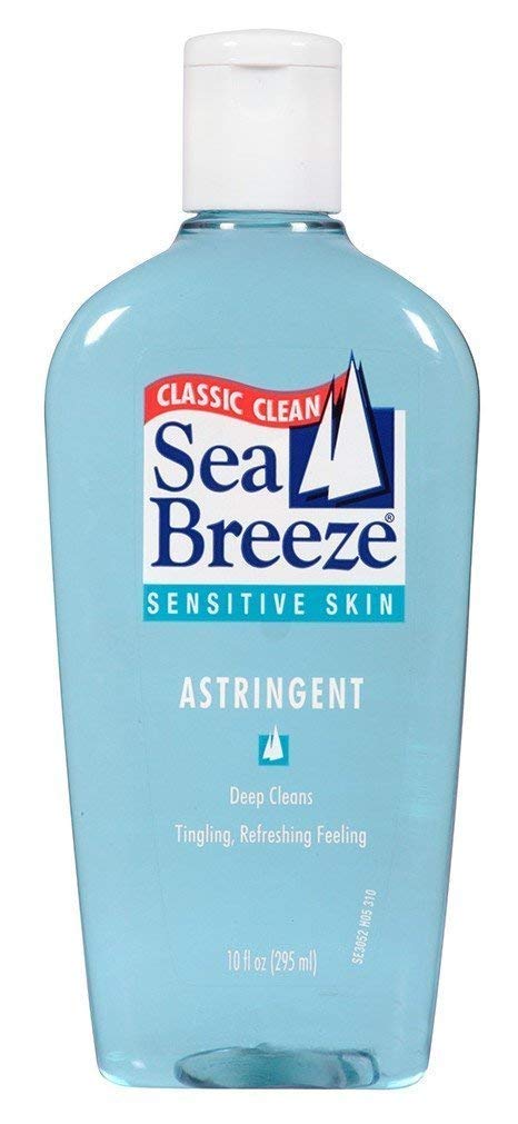 Seabreeze Sea Breeze Sensitive Skin Astringent 10 oz Pack of 6