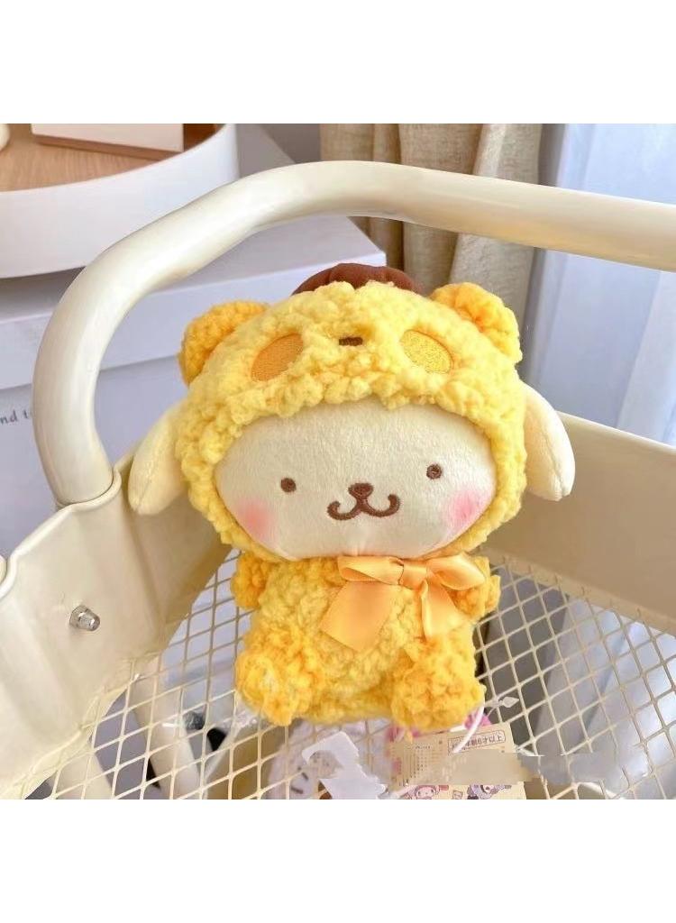 Sanrio 1 Pcs 15cm Sanrio Plush Toys Stuffed Pom Pom Purin Doll Soft Anime Cartoon Plushie Home Decor Appease Girl Gift (Pom Pom Purin Yellow) - Image 2