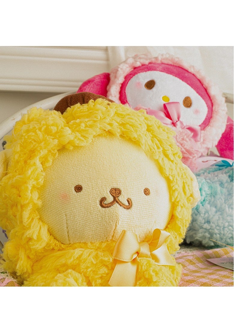 Sanrio 1 Pcs 15cm Sanrio Plush Toys Stuffed Pom Pom Purin Doll Soft Anime Cartoon Plushie Home Decor Appease Girl Gift (Pom Pom Purin Yellow) - Image 3