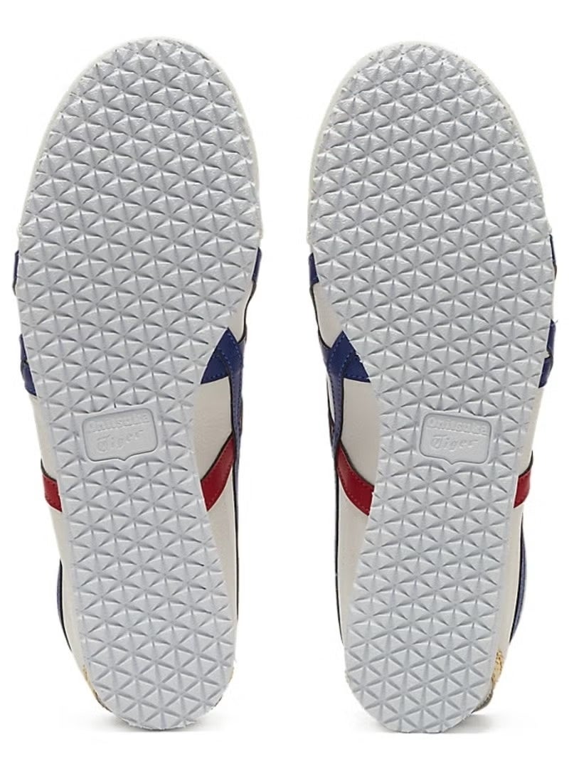 أونيتسوكا تايجر TigerStep Mexico 66 "أبيض/أزرق/ذهبي" – أحذية كاجوال مستوحاة من الطراز القديم للجنسين | خفيفة الوزن وأنيقة - Image 5