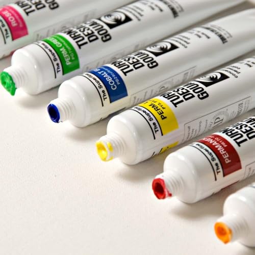 Turner Colour Works Turner Watercolor Paint Set - Design Gouache Premier Opaque Watercolor Paint - 25 ml Tubes - Set of 18 Assorted Colors - Image 2