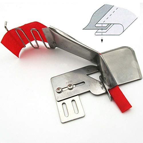 YICBOR Sewing Machine Double Fold Clean Finish Top & Bottom Binding Binder Attachment (2"- 5/8") - Image 5