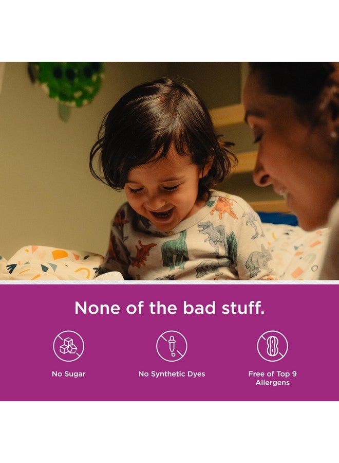 Hyland's Kids Sleep Calm and Immunity with Melatonin, Promotes Sleep and Supports Immune Health, Ages 2 and up, Grape Flavor, 4 Fl. Oz. - Image 4