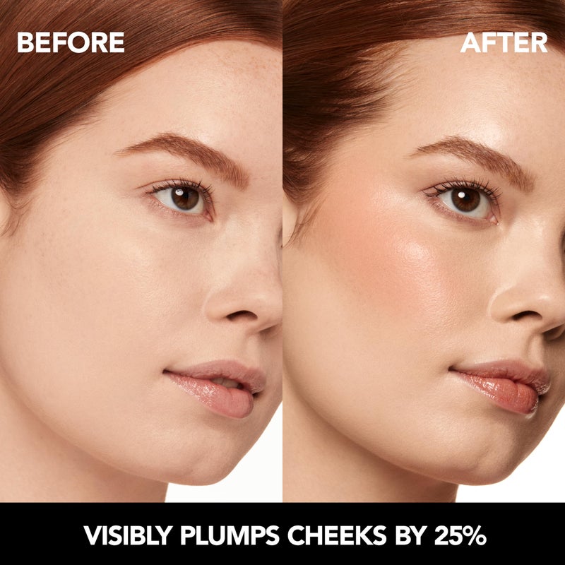 BUXOM Plump Shot Peptide Plumping Blush, Blissful Buff - Image 5