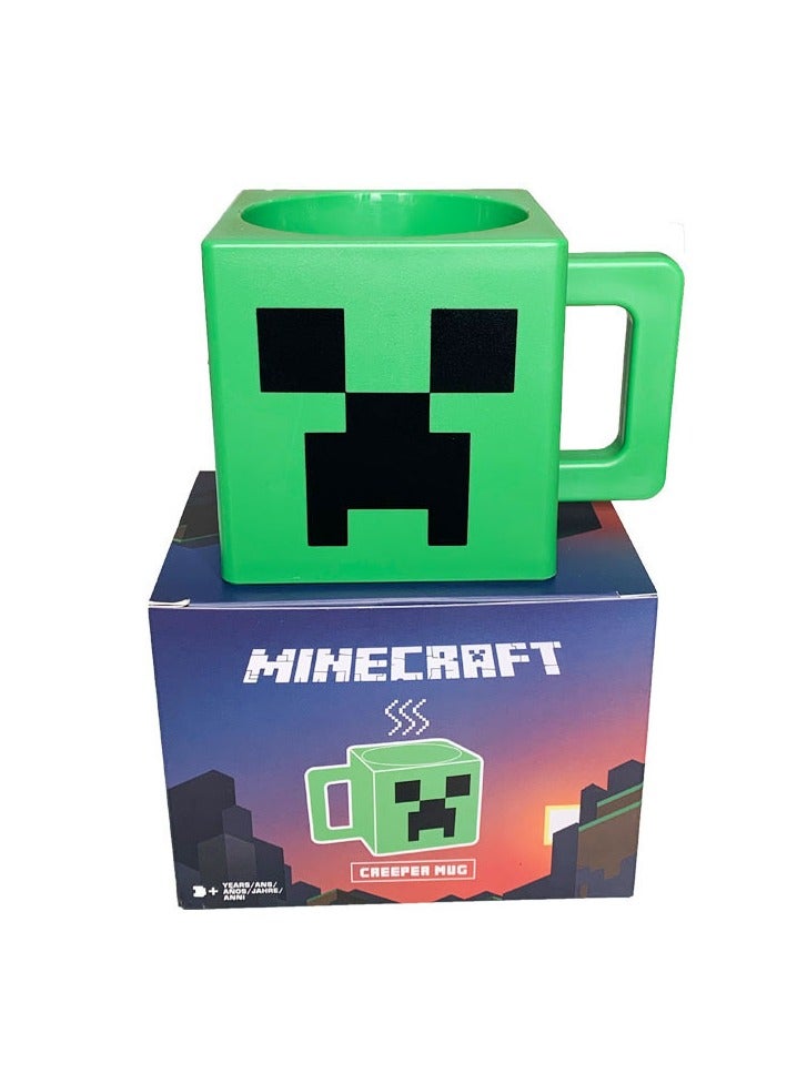 ماين كرافت كوب ماينكرافت ستيف للقهوة أو الشاي، هدية رأس السنة للأطفال - Image 1