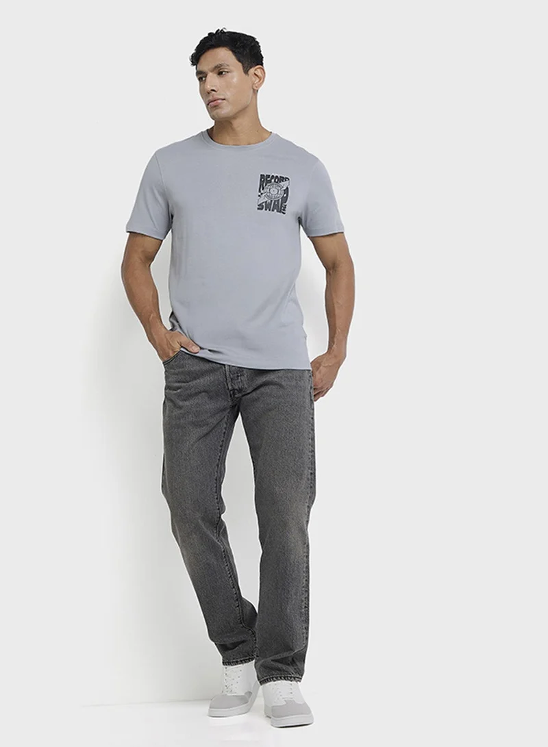 Ben Sherman  Basic Crew Neck T-Shirt for Men | Best Price UAE