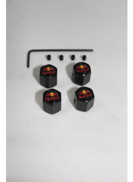 Ripido Red Bull Valve Cap Allen Model Black Color Safe Against Theft 