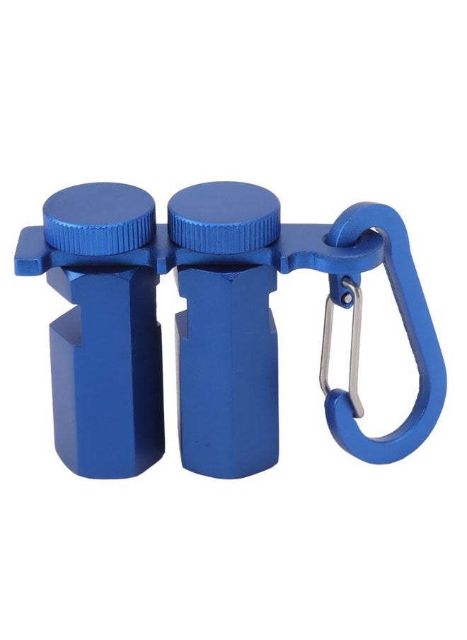Thoraya - Stair Gauge Knob Aluminium Alloy Framing Square Stops Stair Gauge Knobs Stair Stringer Layout Tool Blue - Image 1
