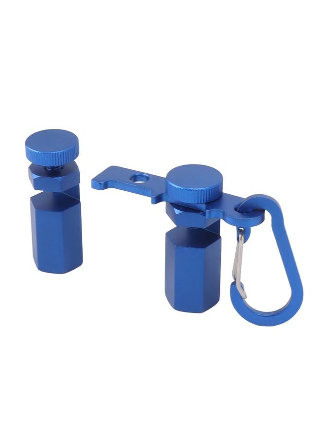 Thoraya - Stair Gauge Knob Aluminium Alloy Framing Square Stops Stair Gauge Knobs Stair Stringer Layout Tool Blue - Image 1