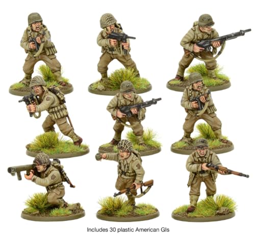Warlord Games US Infantry GIs 28mm Scale Plastic Miniatures for Bolt Action Highly Detailed World War 2 Miniatures for Tabletop Wargaming - Image 5
