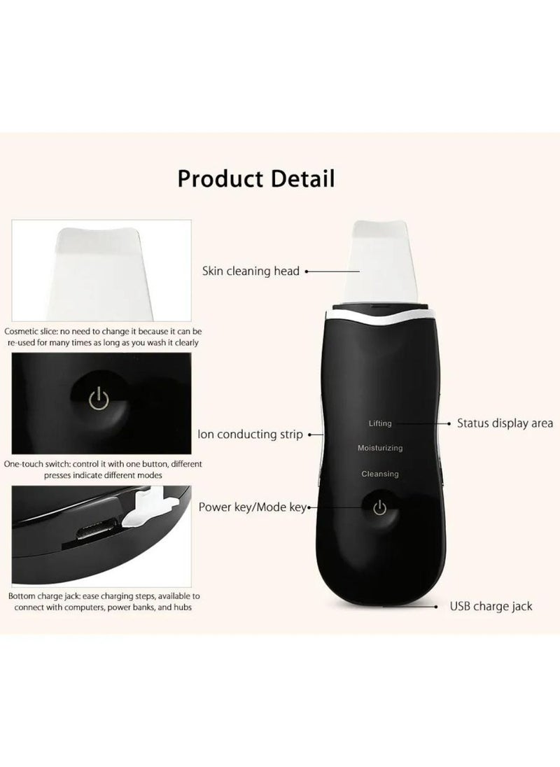 Prime by javaudan Ultimate Skincare Bundle Ultrasonic Deep Cleanser 6 In 1 Ems Slimming Led Massager  - Image 2