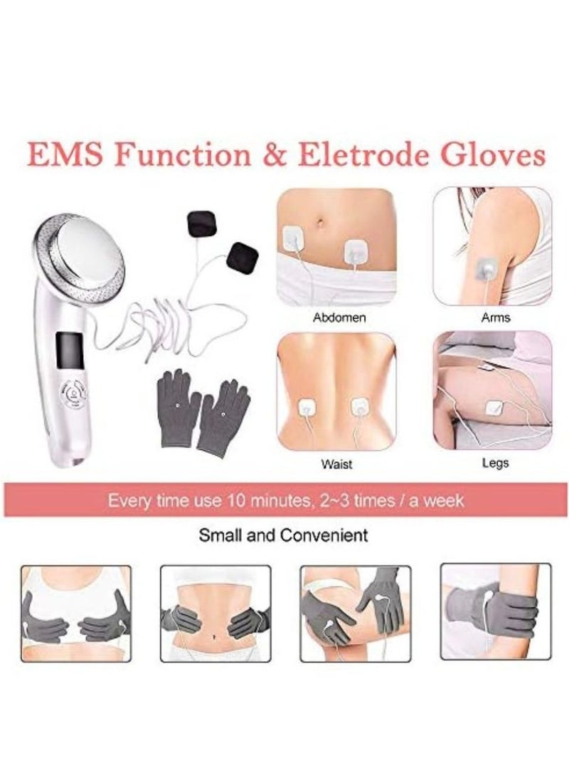 Prime by javaudan Ultimate Skincare Bundle Ultrasonic Deep Cleanser 6 In 1 Ems Slimming Led Massager  - Image 5