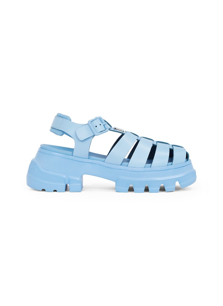 TOMMY JEANS Multi Strap Mid Heel Sandals  - Image 1