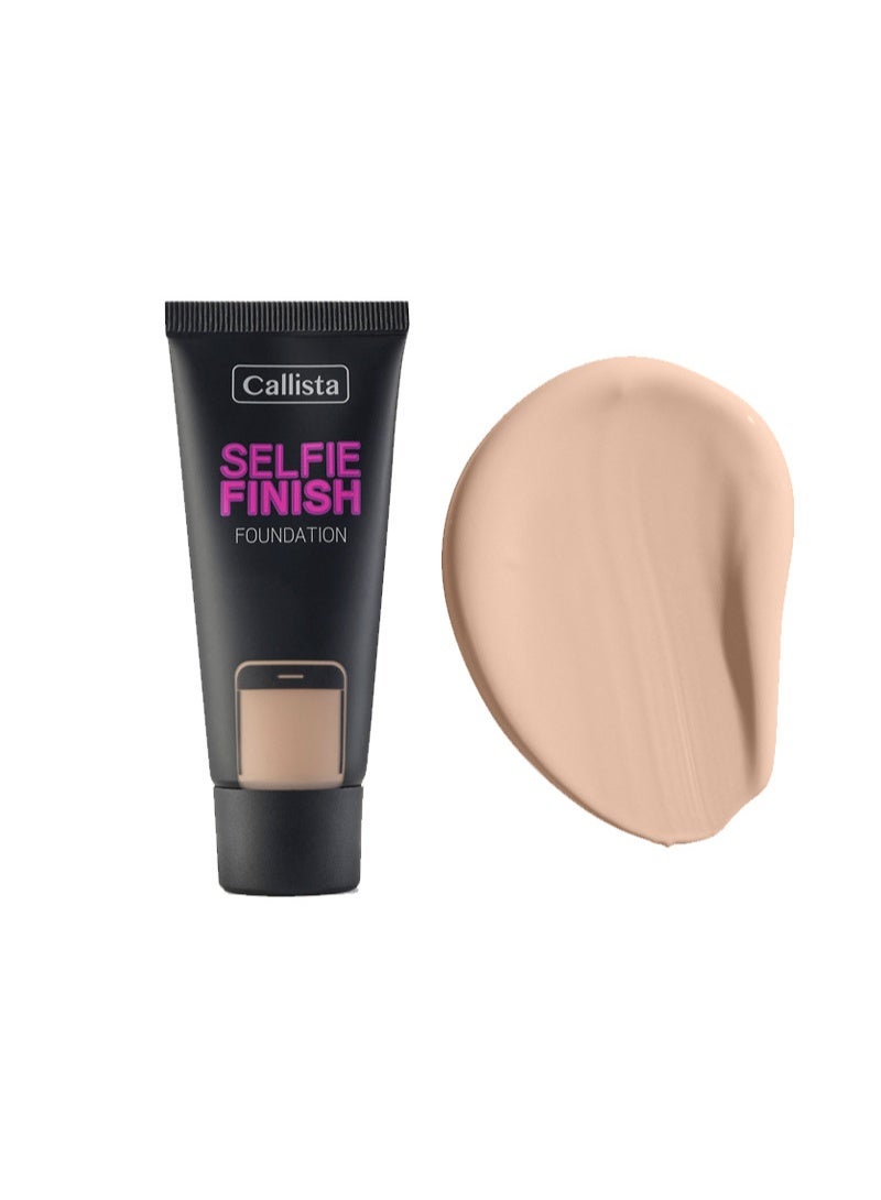 كاليستا كريم أساس سائل بتغطية متوسطة ولمسة نضرة SPF 15 مرطب وخفيف للوجه - Image 3