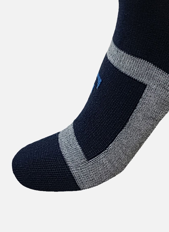 FIMS Men Striped Cotton Ankle-Length Running Socks - Image 4