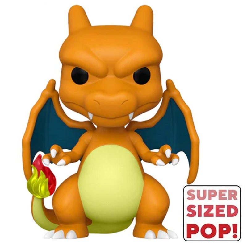 Funko POP! Jumbo: Pokemon - Charizard - Pokemon - Collectable Vinyl Figure - Gift Idea - Official Merchandise - Toys for Kids & Adults - Image 1