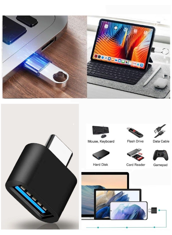 Type-C to USB Data and Charging Adapter Converter Elegant Design Small Size