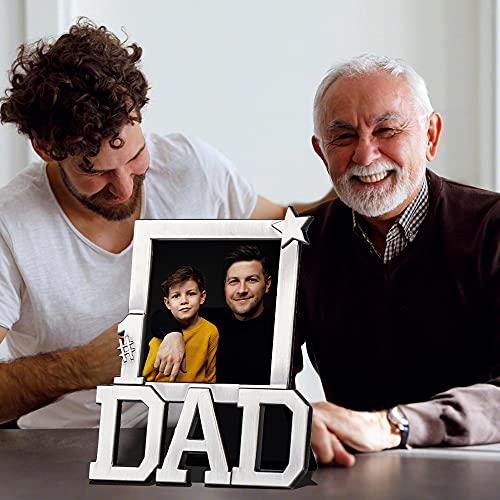 LASODY Dad Picture Frame-Dad gifts,Dad Gifts From Daughter,Dad Birthday Gifts 3x3 inch - Image 5