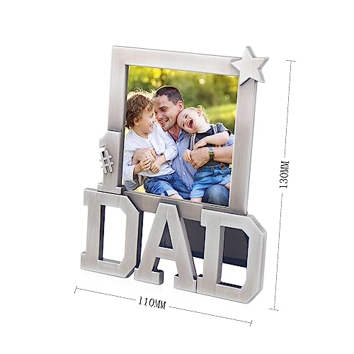 LASODY Dad Picture Frame-Dad gifts,Dad Gifts From Daughter,Dad Birthday Gifts 3x3 inch - Image 3
