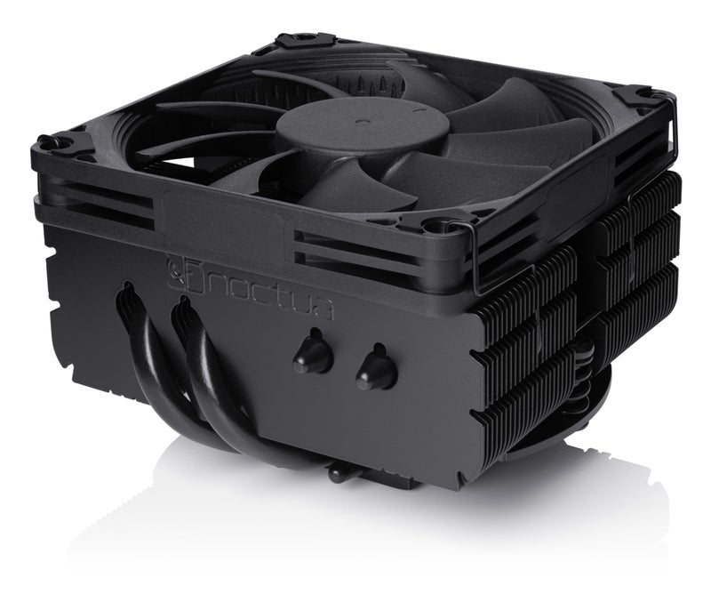Noctua NH-L9x65 chromax.Black, Premium Low-Profile CPU Cooler (65mm, Black) - Image 1