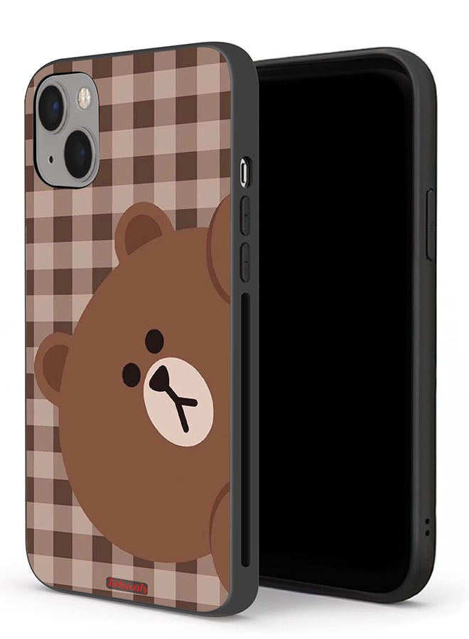 Tolwak Apple iPhone 13 Protective Case Teddy Bear - Image 1