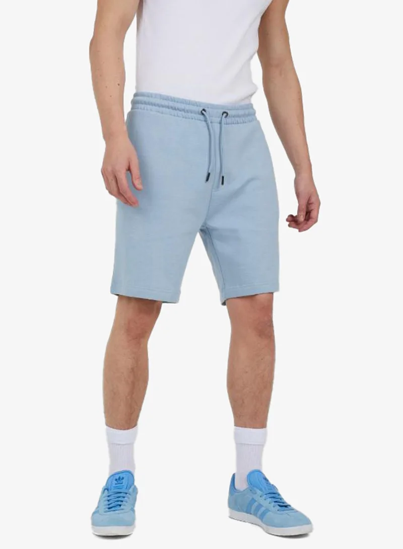 BRAVE SOUL MENS SHORTS WITH DRAWCORD AND METAL EYELET & AGLET. SIDE ENTRY POCKETS - BACK RHS AS WORN POCKET-ELASTICATED WAIST BAND.