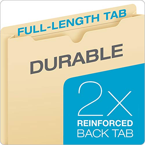 Pendaflex File Jackets, Color File Folders with 2 inch Expanding Sides, Color Assortment May Vary, Letter Size, Straight Cut Tab, 50/Box (B3043DTAST) - Image 4