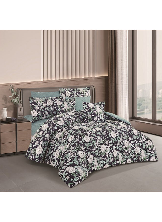 Horse Classic Comforter Set 100% Luxurious Cotton With A Floral Pattern 8 Pieces - pzsku/Z123B10F5DE1725D106C7Z/45/_/1719919714/adfac281-7d62-4448-a5d6-146977f48bd8