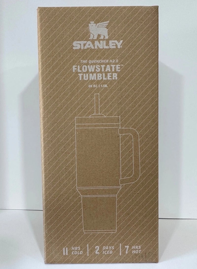 Stanley Mug with Straw and Handle, Insulated Mug with Lid Travel Mug Stainless Steel Coffee Mug for Hot Iced Drinks, Travel Mug with Handle Mint Green  - Image 2