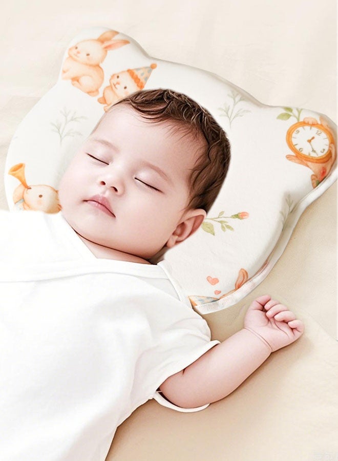 Baby Pillows for Newborn Sleeping(0-12months) Soft Memory Foam Pillow Prevent Flat Head Nursery Head - Image 2