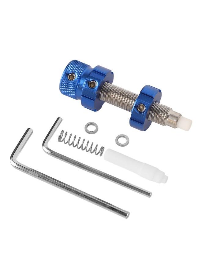Archery Cushion Plunger Universal Aluminum Alloy Spring Loaded Recurve Bow Accessory Blue