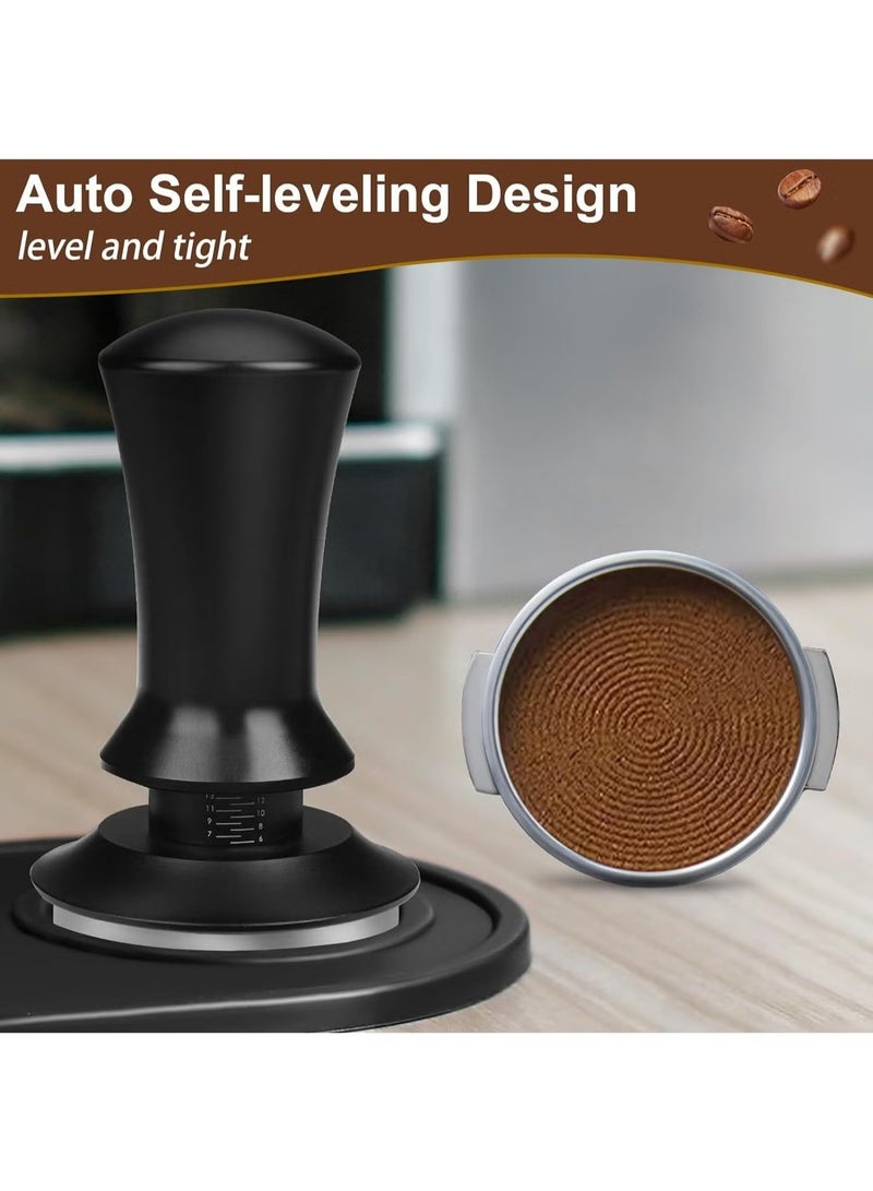 آنا مطحنة قهوة متوازنة بقابلة للتعديل لضبط الضغط مع مقياس - Image 4