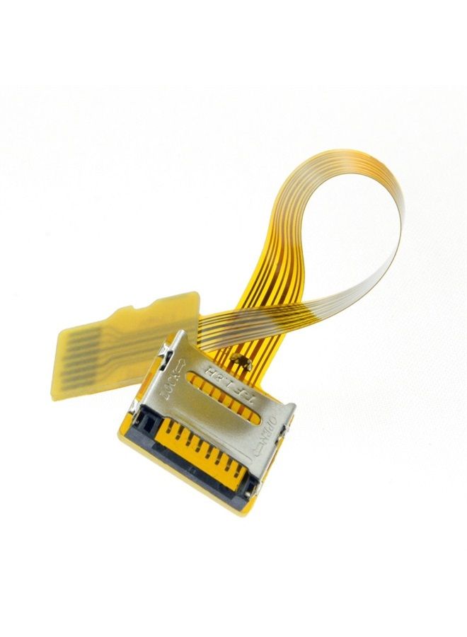 Cablecc Chenyang Micro SD TF Memory Card Kit Male to Female Extension Soft Flat FPC Cable Extender 10cm - Image 2
