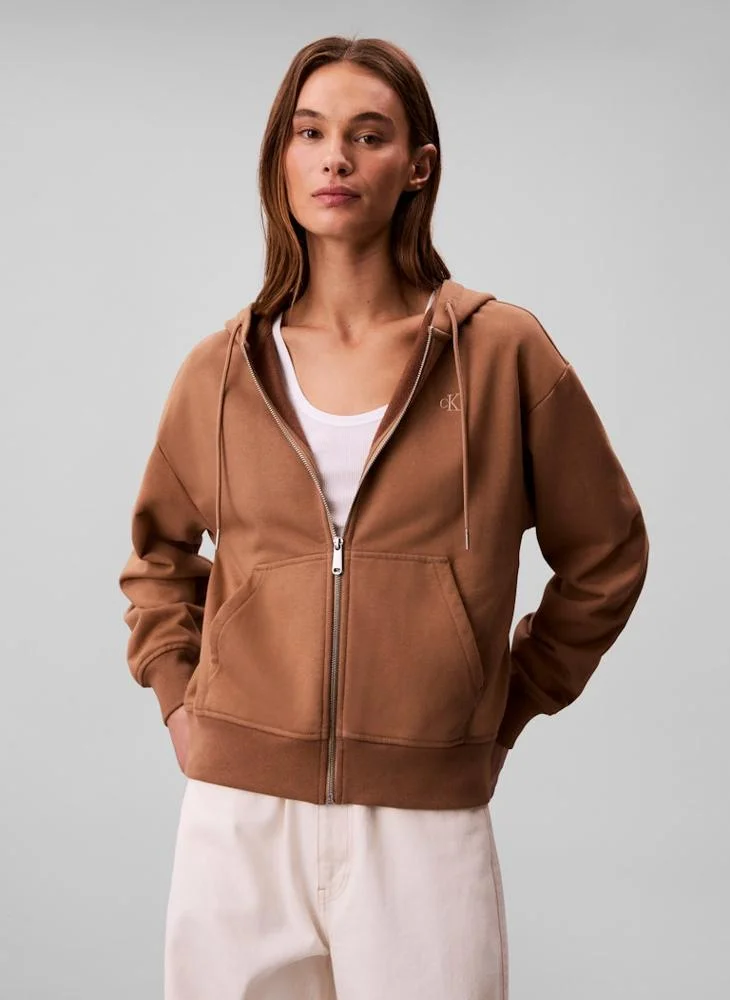 Essential Zip Through Hoodie