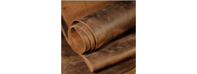 Rustic Leather Walletsnbags Bourbon Tooling Leather Square 1.2 mm Thick Finished Full Grain Cow Hide Leather Crafts Tooling Sewing Hobby Workshop Crafting Leather Accessories 12X24 INCH (12 X 24 Inch) - Image 1