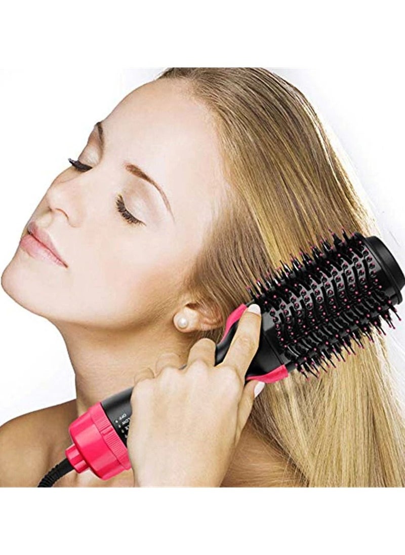 One Step Professional 1 Step Hair Dryer Comb Volumizer 2 in 1 Hot Air Curling Iron Rotating Comb  - Image 3