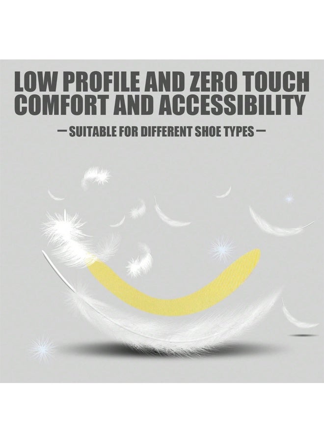 جوي فيش إيقاف رقعة مزيل العرق للأحذية الرائحة ، نضارة مريحة طويلة الأمد مزيل رائحة القدم ، رقيق جدا تنفس الحذاء رائحة التصحيح 10 قطع - Image 3