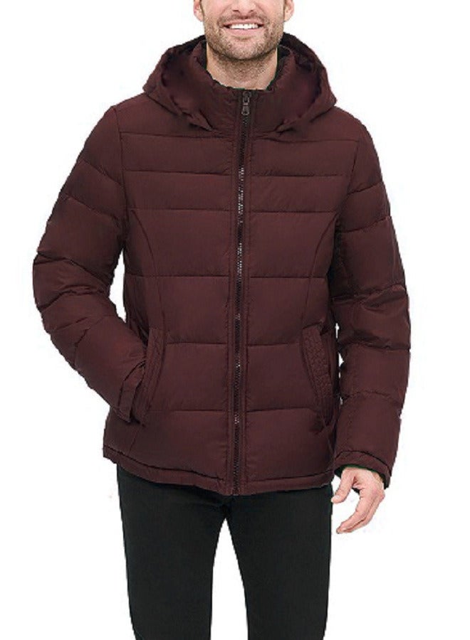 Winter bomber Zipped Jacket With Removable Hood - Image 2