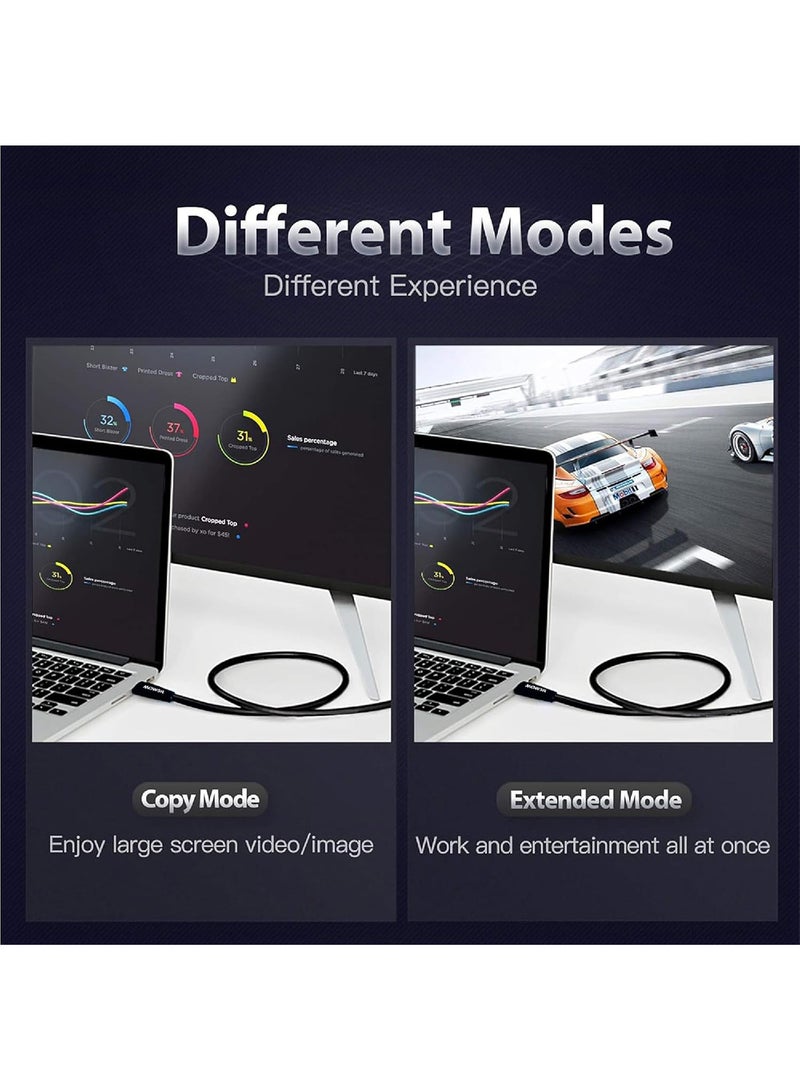 MOWSIL MOWSIL Active Optical Fiber Cable (AOC) 4K@60Hz 25Mtr, 18Gbps High Speed, UHD 4K HDMI 2.0 Cord, Hybrid Fiber/Copper, 24K Gold Plated Connectors - Image 3