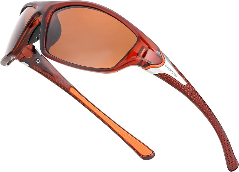 FEISEDY Well-engineered versatile build FEISEDY Polarized Sports Sunglasses For Men Women Night Driving Cycling Fishing Glasses B2674 Polished safe edge - Image 2