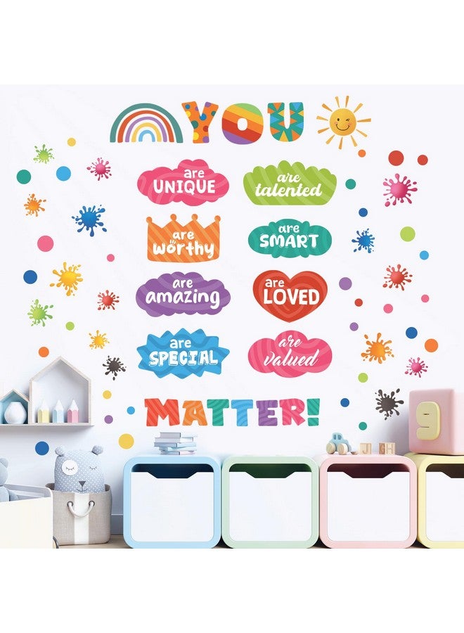 DECOWALL DS9-8082 Colour Quote Wall Stickers Decals Inspirational Letter Educational for Bedroom Living Room Home décor Art Positive Motivational Phrases Classroom Nursery School Peel Stick Kid - Image 3